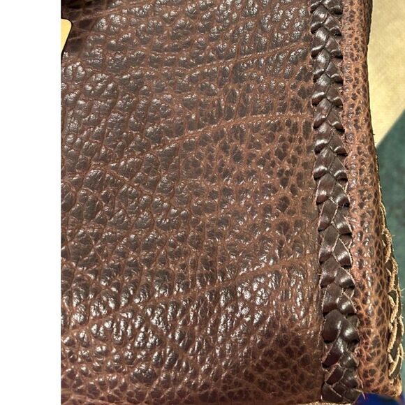 Gabriel Good Artisan Crafted One of a Kind Buffalo Leather Messenger Bag - Picture 9 of 12